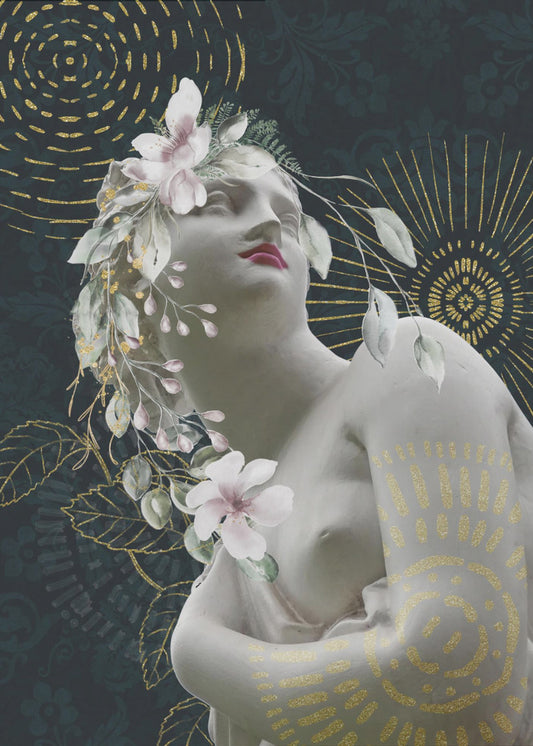 Eerbetoon aan de delicate kracht van vrouwen II | Canvas