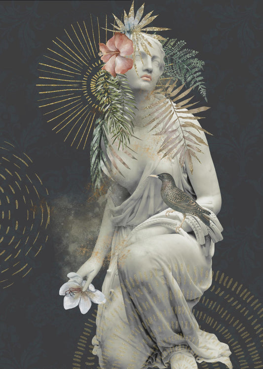Eerbetoon aan de delicate kracht van vrouwen III | Canvas