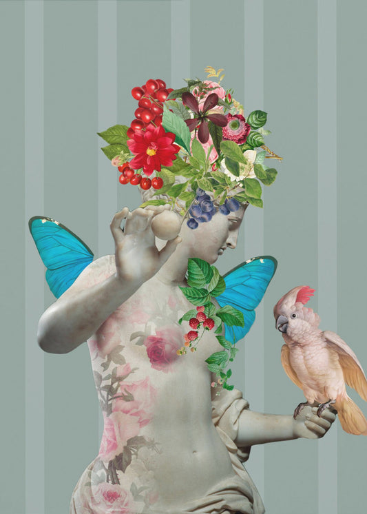 Eerbetoon aan de delicate kracht van vrouwen VII | Canvas
