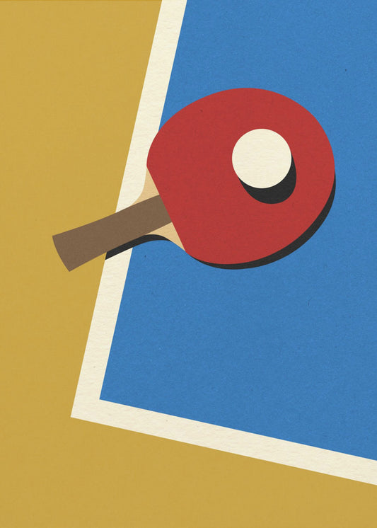 Tafeltennisteam Rood | Poster
