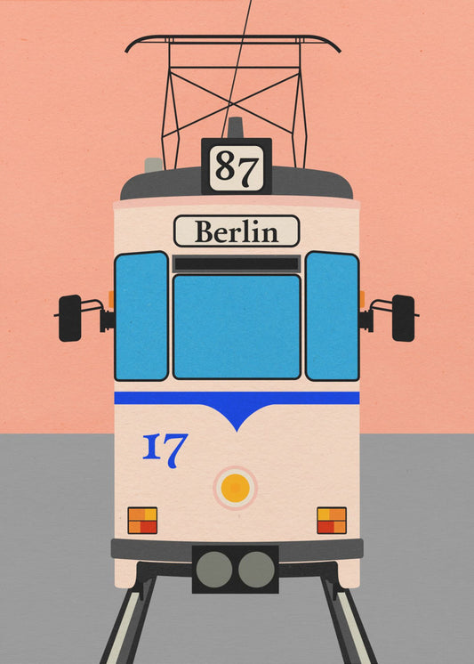 Berlijnse tram | Poster