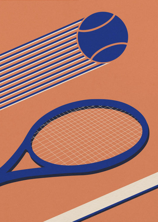 Tennis jaren 80 | Canvas