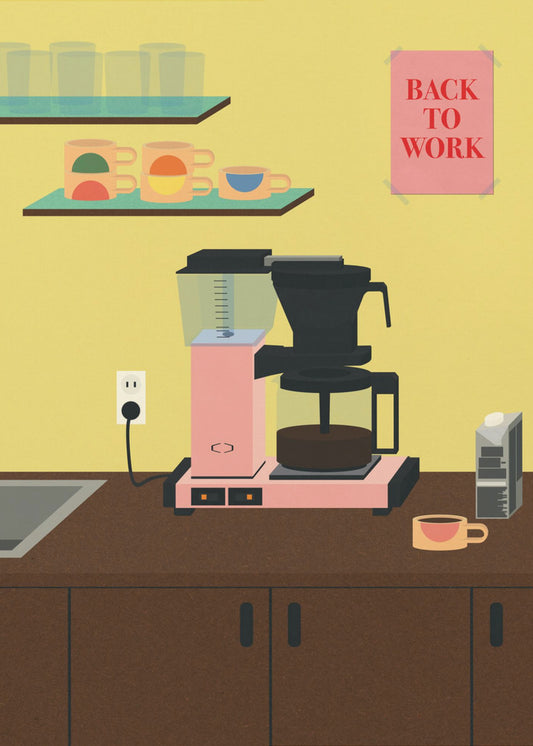 Terug aan het werk | Canvas