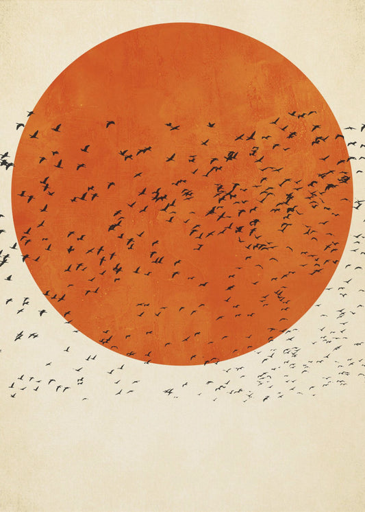 Birds In the Sun | Poster