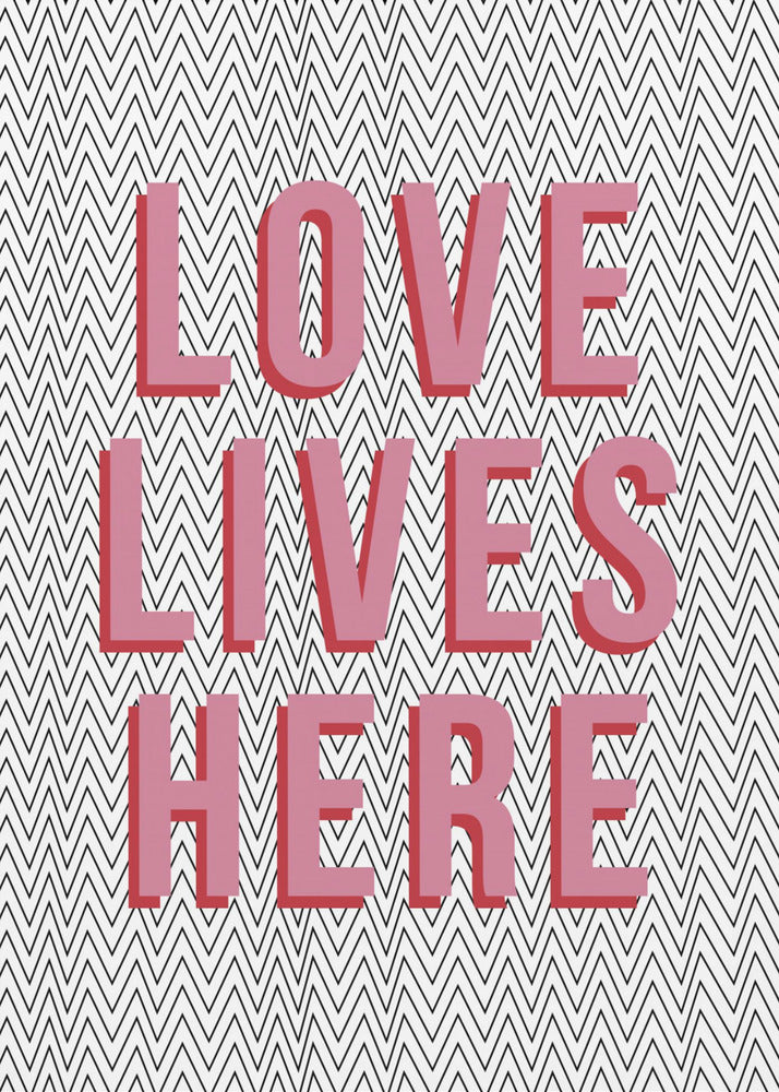 Liefde woont hier | Poster