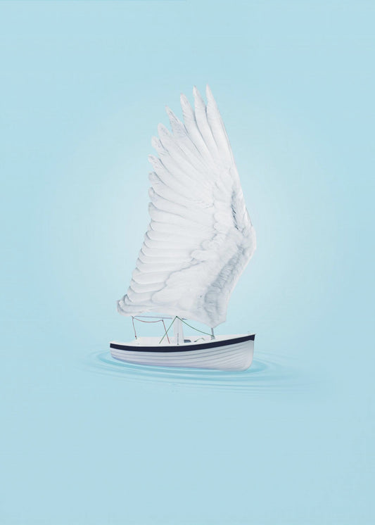 Vleugelboot | Poster