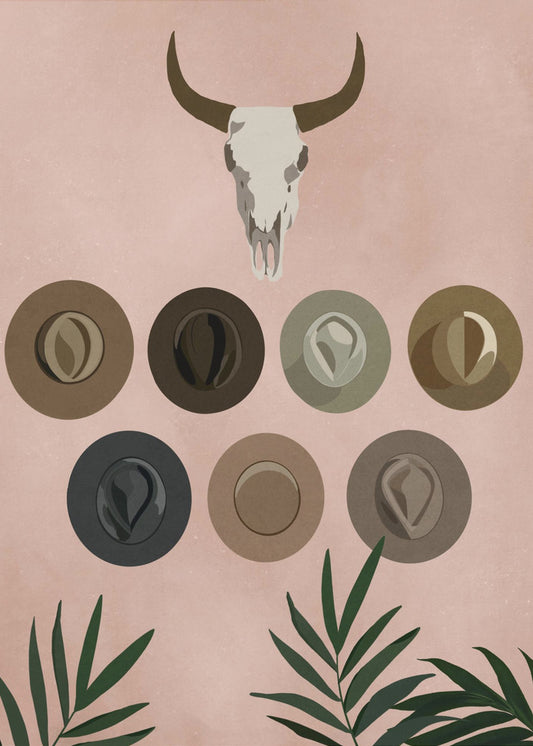 Westerse elegantie | Poster