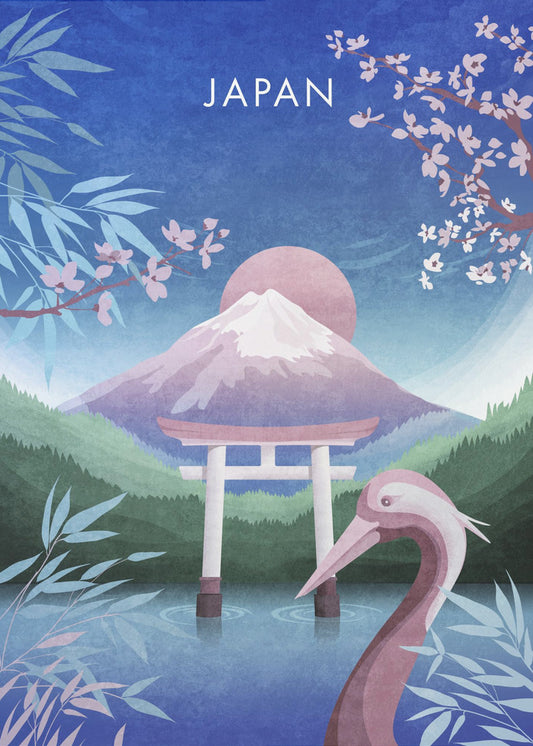 Rustige Japanse droom | Poster