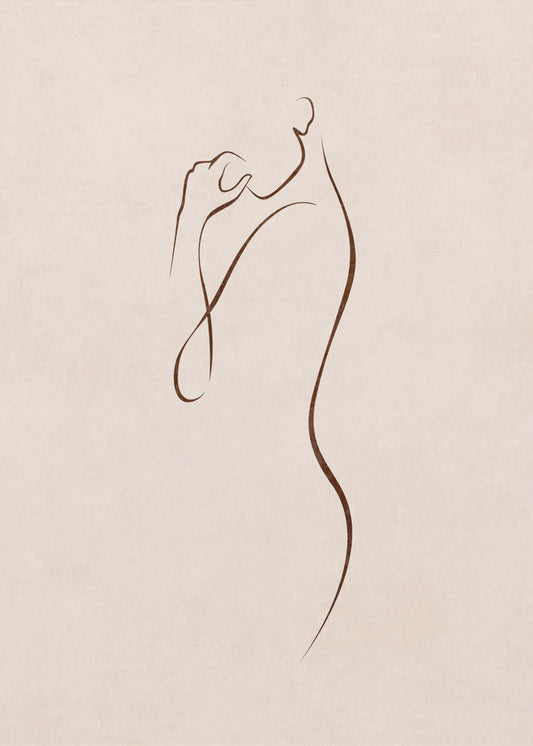 Elegant silhouet | Canvas