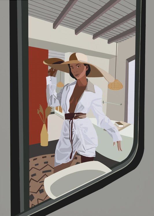 Chic Reflection | Canvas