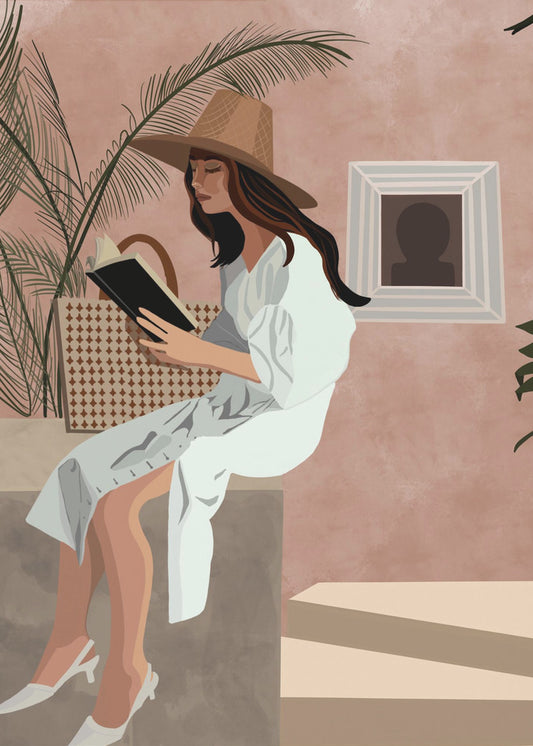 Peaceful Reading Nook | Canvas