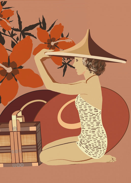 Elegante reflectie | Poster