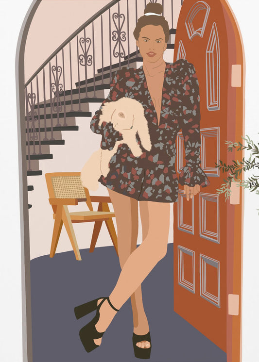 Chic Arrival | Canvas