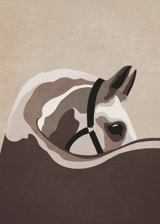 Majestic Equine Gaze | Canvas