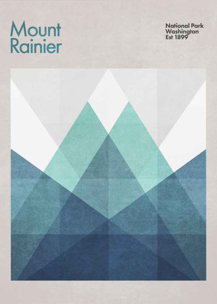 Geometric Peaks | Canvas