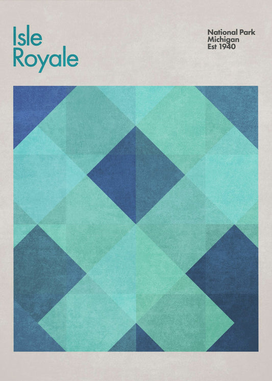 Geometric Waves | Canvas