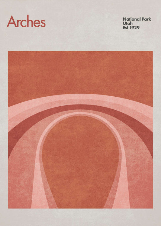 Crimson Curves | Canvas