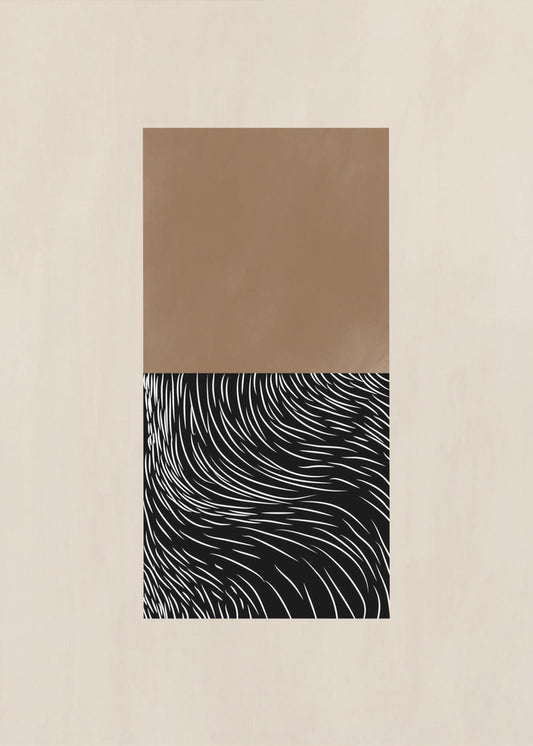 Geometrische en organische vormen | Canvas