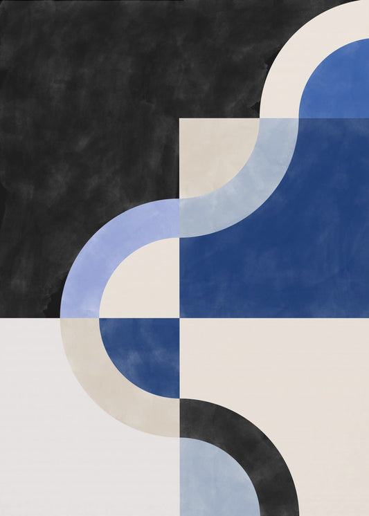 Gebogen Harmonie | Canvas