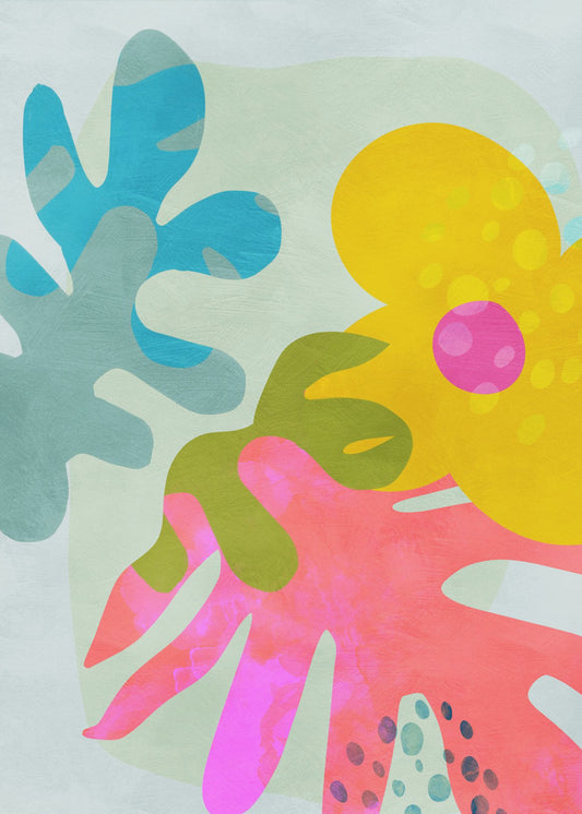 Pastel uitgesneden Matisse | Canvas