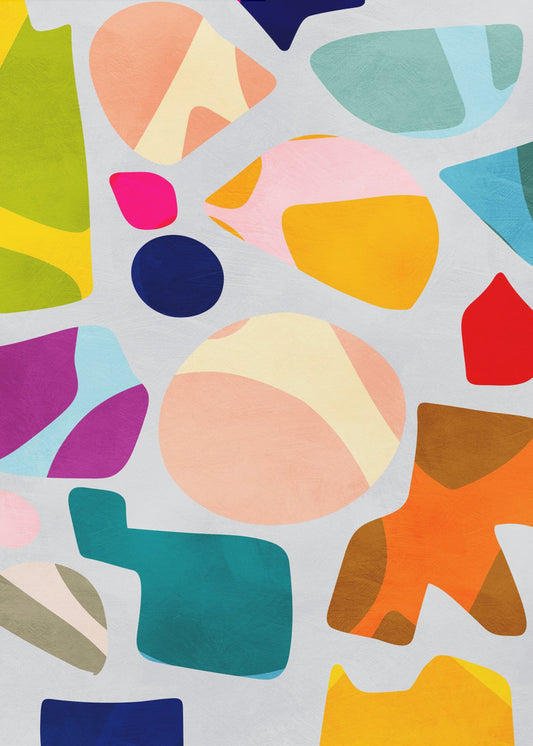 Zomerse knipsels | Canvas