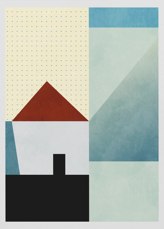 Ruimtes Bleu Huis | Canvas