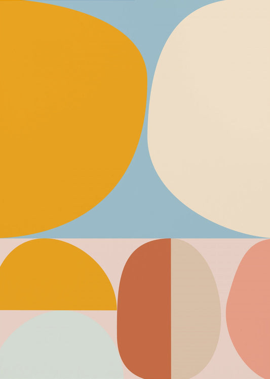 Mid-Century Pastel 15 | Canvas