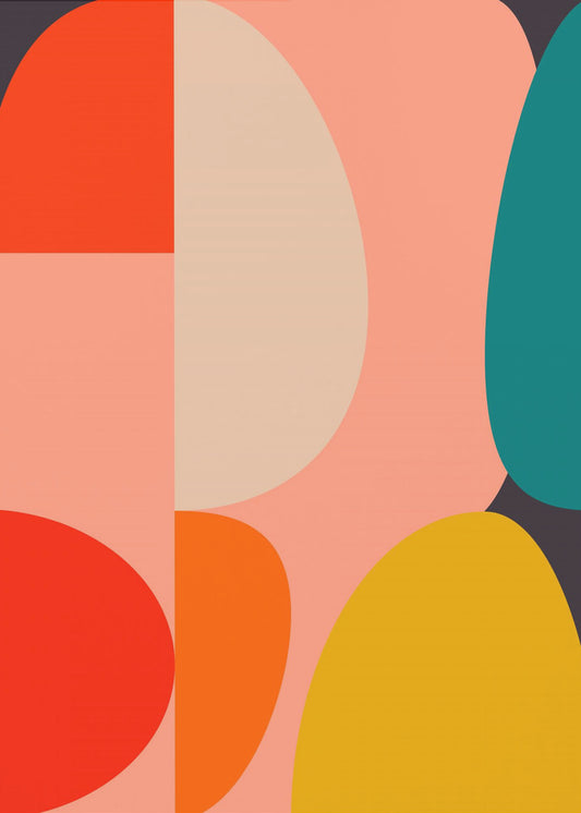 Mid-Century Pastel 14 | Canvas