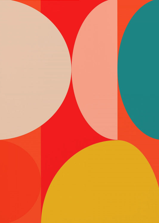 Mid-Century Pastel 13 | Canvas