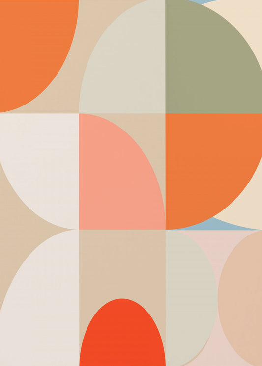 Mid-Century Pastel 12 | Canvas