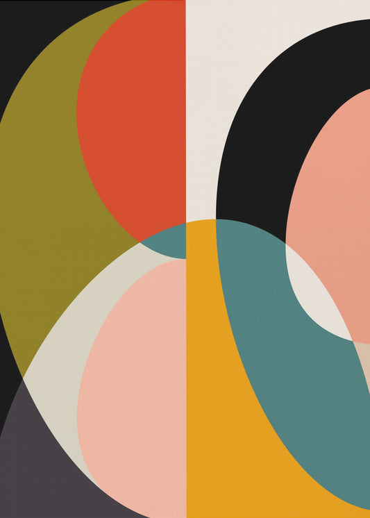 Mid-Century Pastel 11 | Canvas