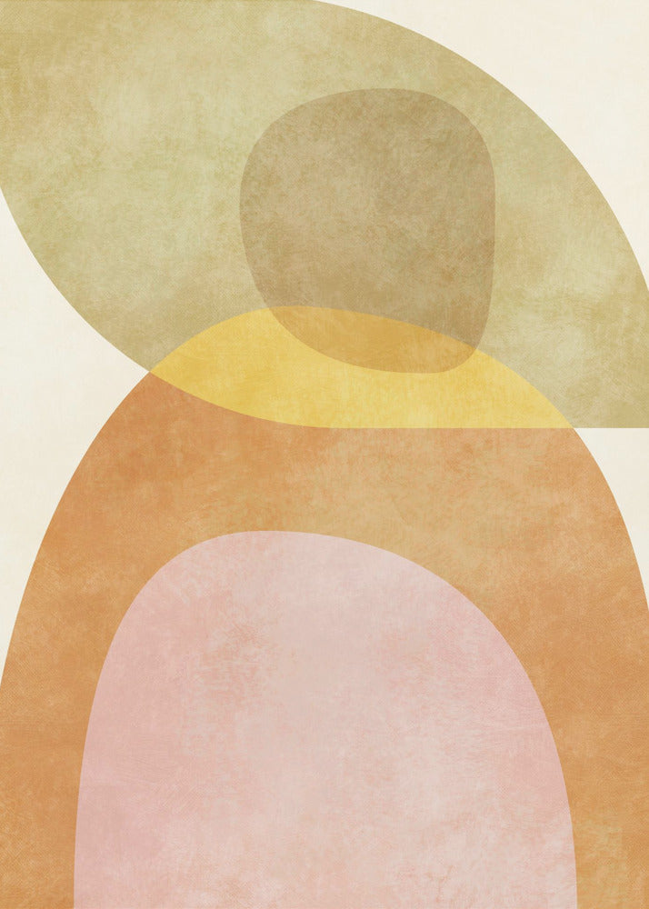 Aqua Shapes 3 Kopie | Poster