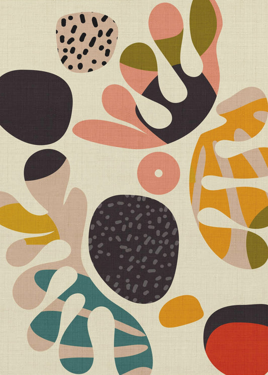Mid-Century Cut Outs2 | Canvas