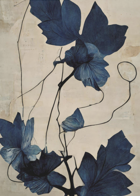 Indigo Bloem | Canvas