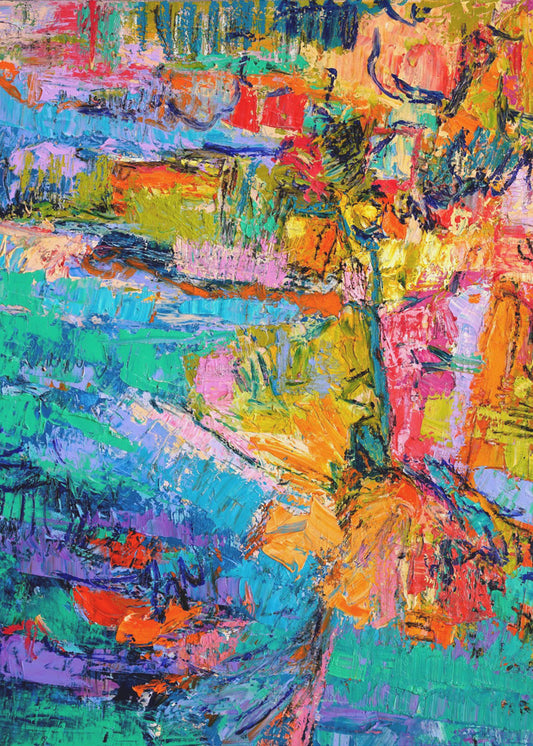 Abstract kleurenpalet | Poster