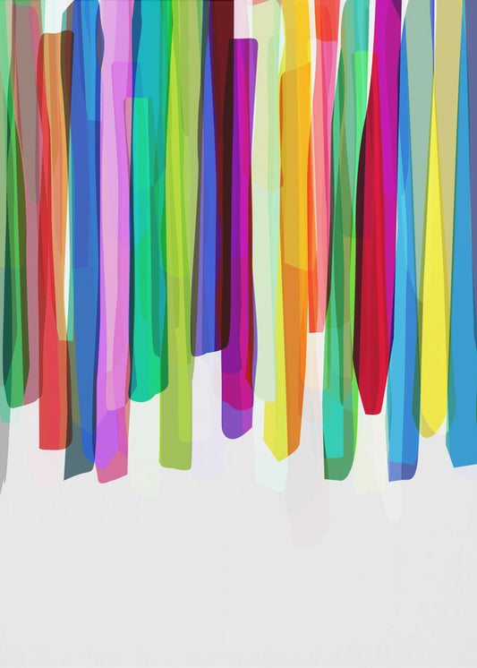 Colorful Stripes 2 | Poster