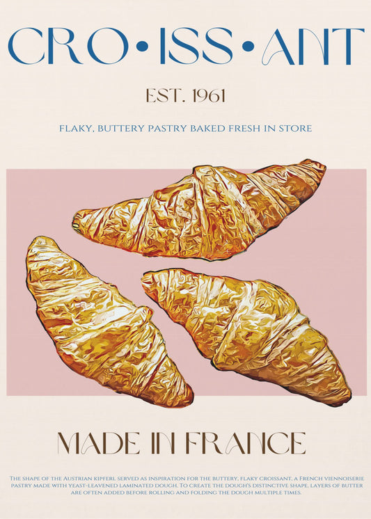 Flaky French Delight | Poster