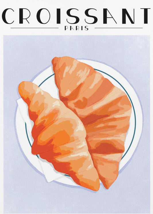 Croissant - Parijs | Poster
