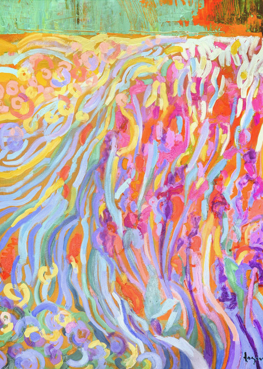 Brilliant Bloom Scape | Canvas