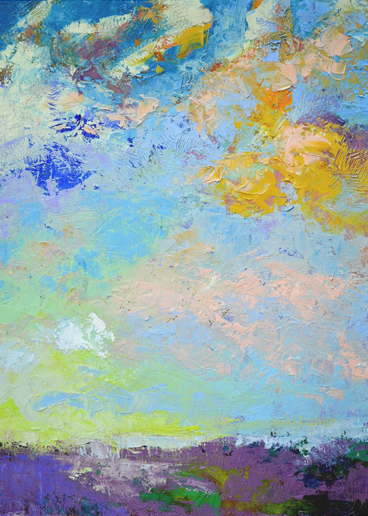 Vivid Sky Landscape | Canvas