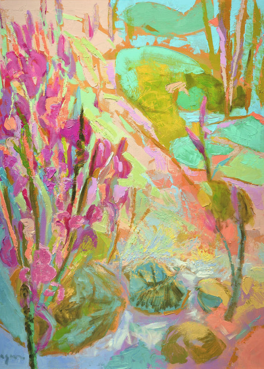 Vibrant Spring Garden | Canvas