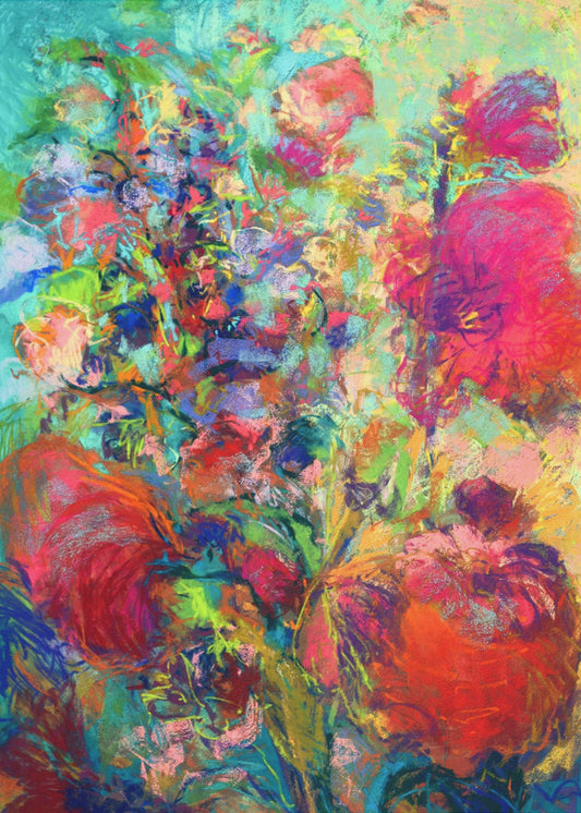 Vibrant Floral Dream | Canvas