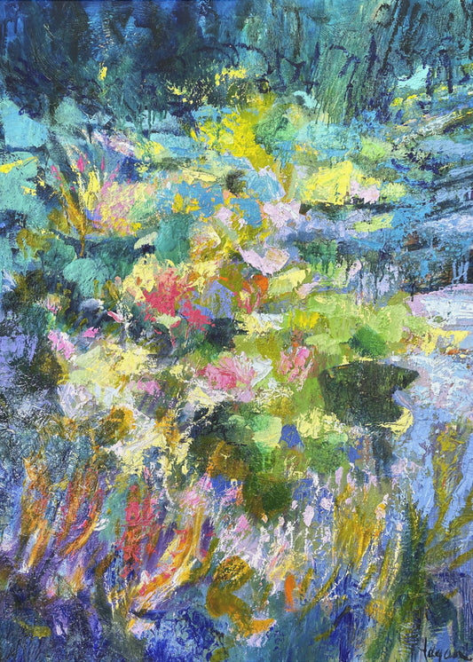 Vibrant Garden Glow | Canvas