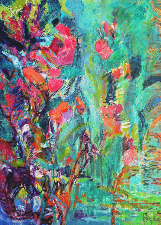 Vivid Colors And Delicate Petals | Canvas