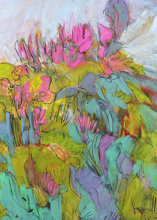Whimsical Garden Dreams | Canvas