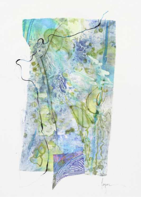 Mystiek waterlandschap | Poster