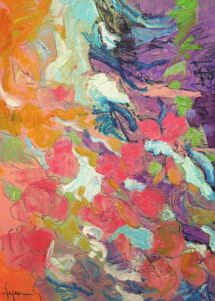 Sierlijke afdaling | Canvas