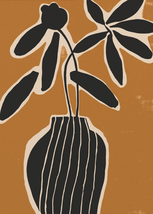 Oker Stilleven nr. 2 | Canvas