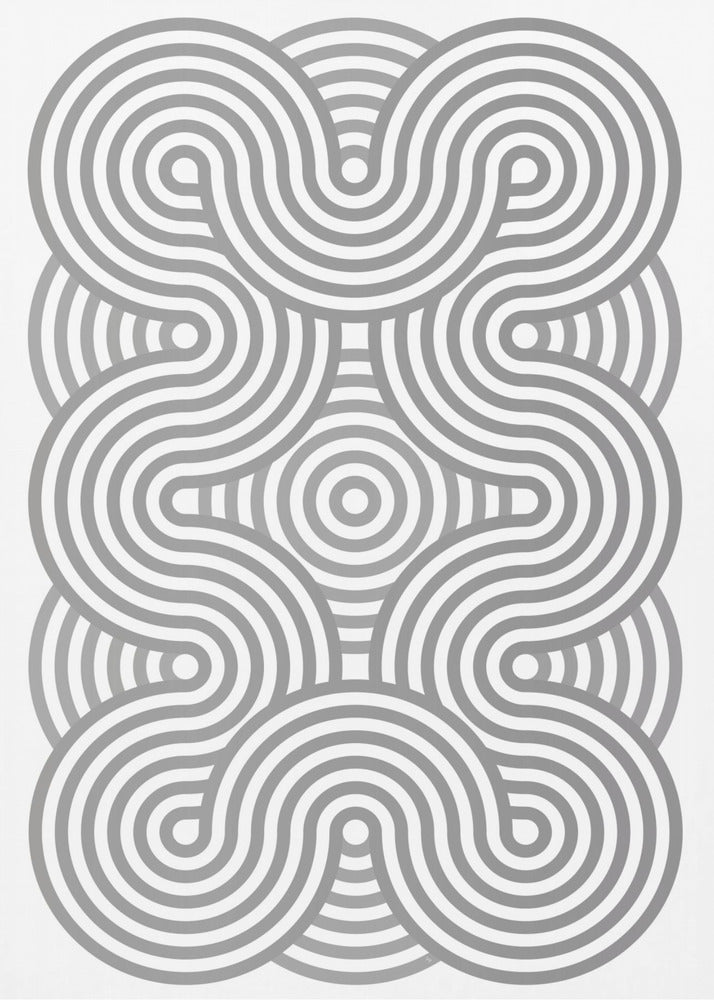 Verweven cirkels | Canvas