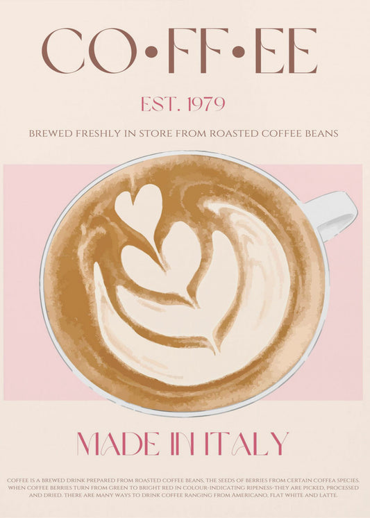 Italiaanse koffie | Poster